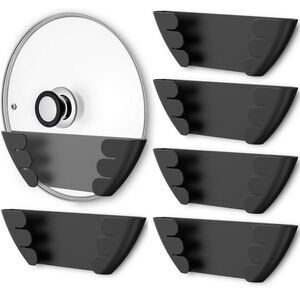 Universal Pot Lid Organizer for Cabinet